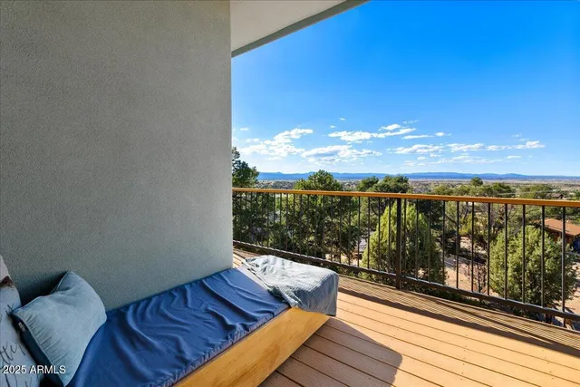 a view of workspace with cabinets