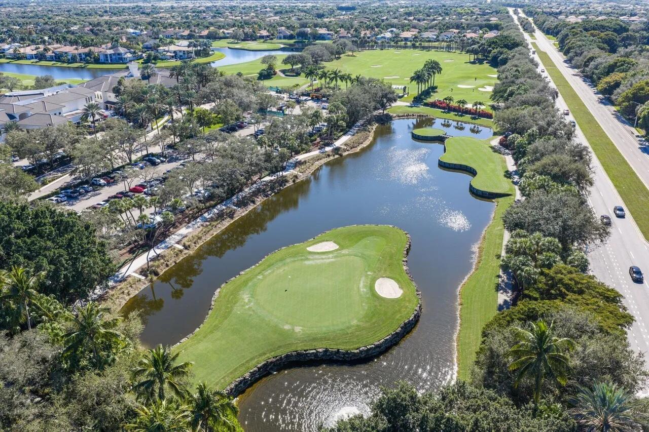 8849 Valhalla Drive Delray Beach, FL 33446 - Photo 39 of 51 an aerial view of a residential houses with outdoor space and swimming pool