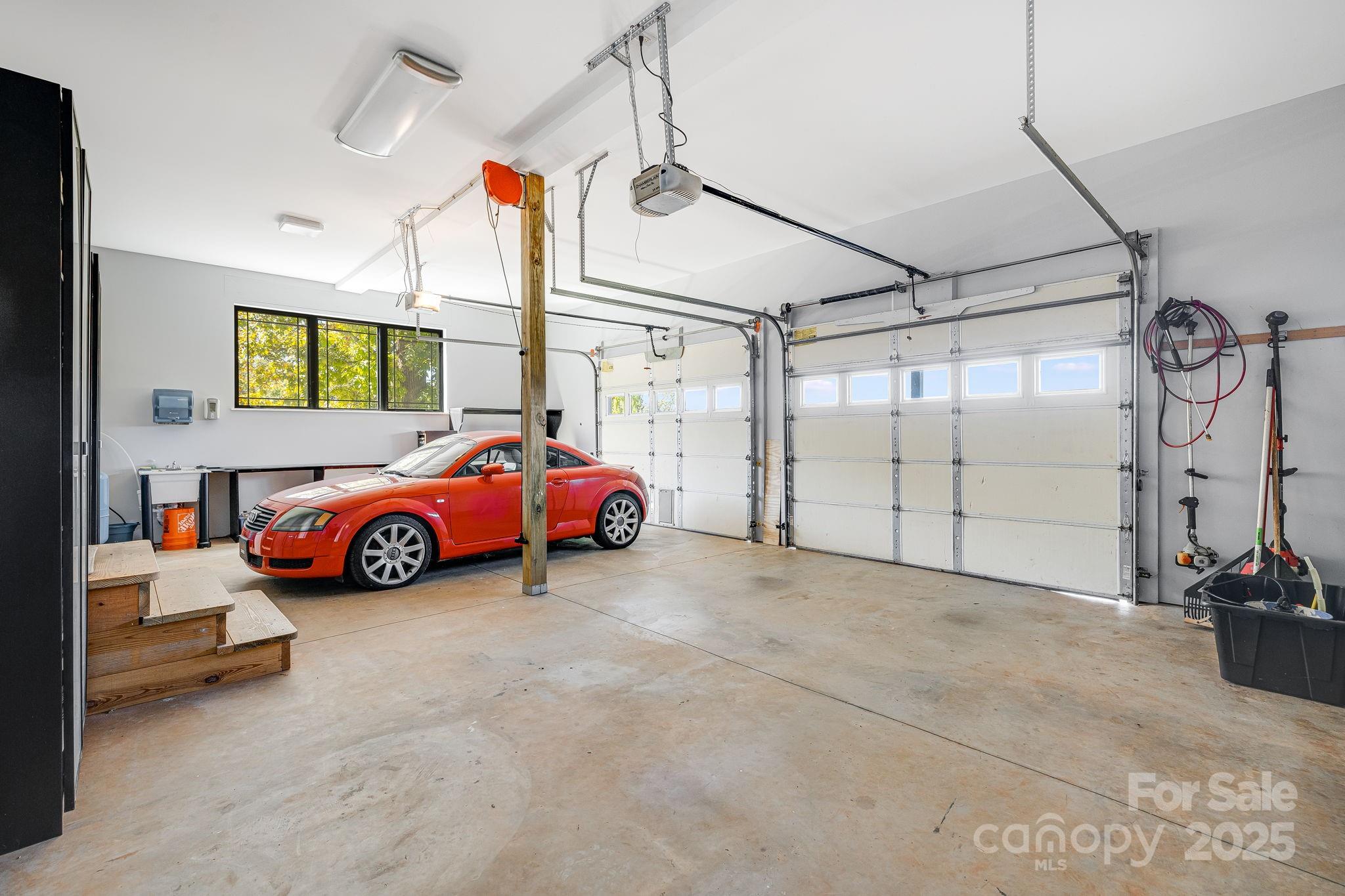 1387 Woods Ammons Road Mars Hill, NC 28754 - Photo 35 of 48 a view of a garage