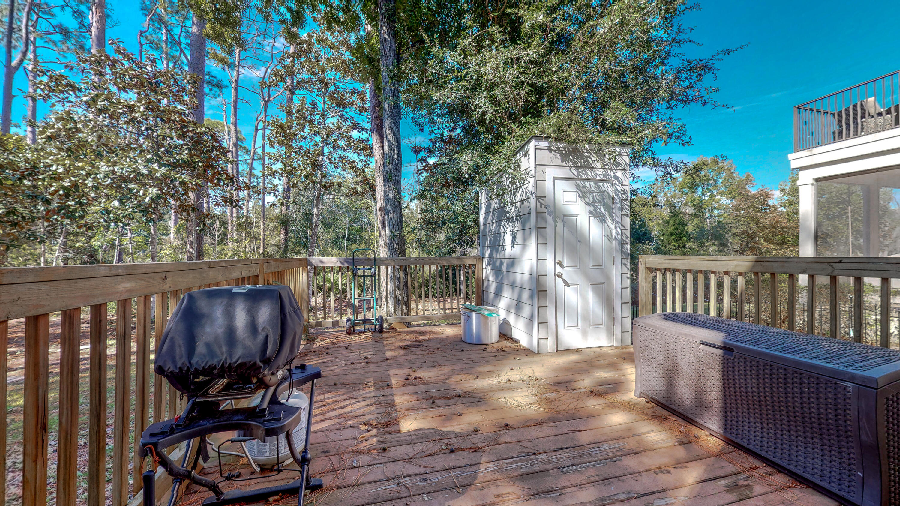 23 Beacon Point Drive Santa Rosa Beach, FL 32459 - Photo 22 of 33 a view of a chair and table in the balcony