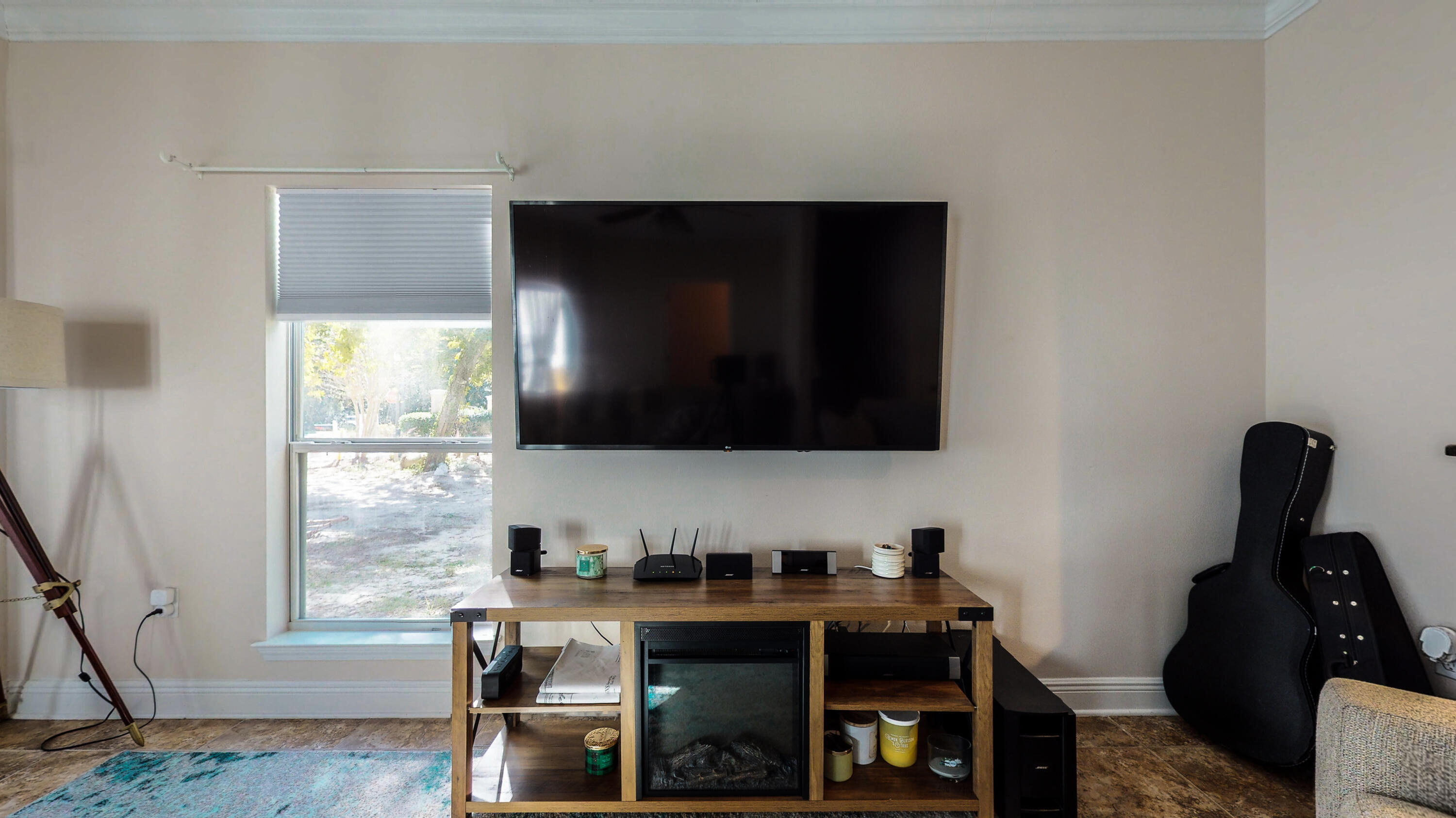 23 Beacon Point Drive Santa Rosa Beach, FL 32459 - Photo 8 of 33 a living room with furniture and a flat screen tv