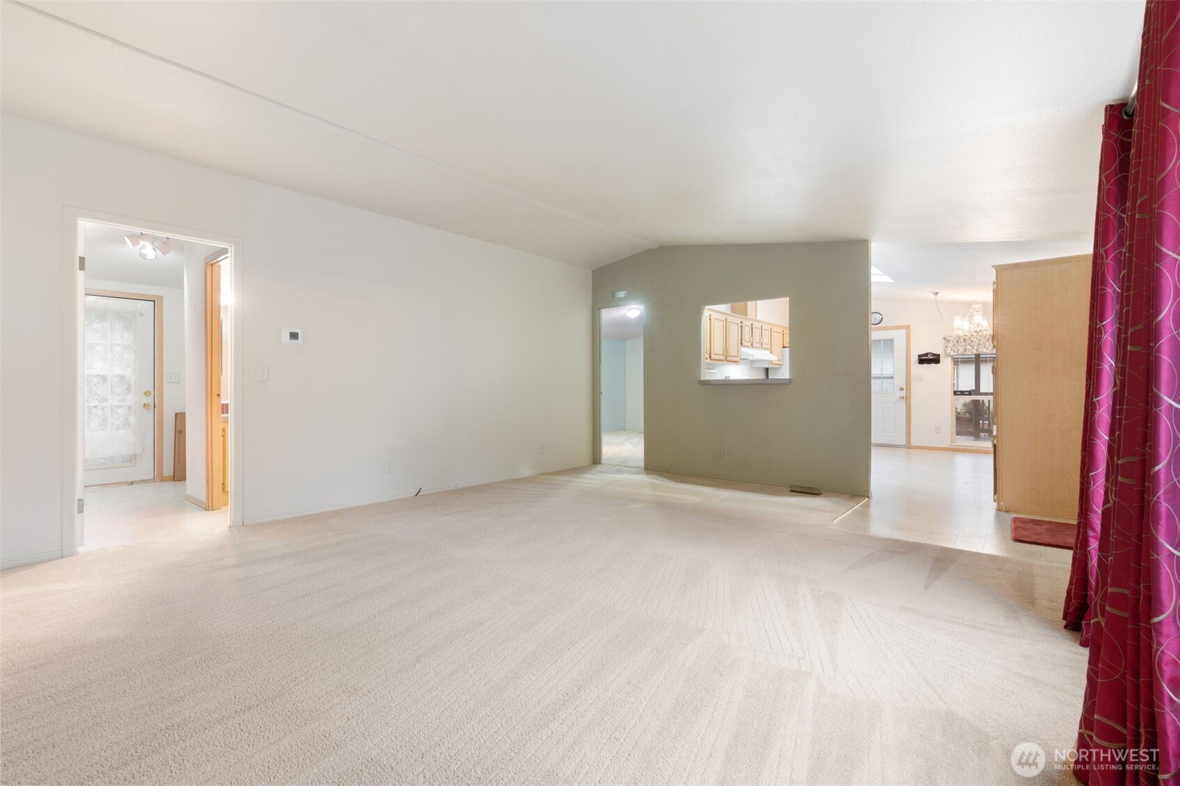 1101 South Scheuber Road, Unit 18 Centralia, WA 98531 - Photo 7 of 28 an empty room with a bathroom and mirror
