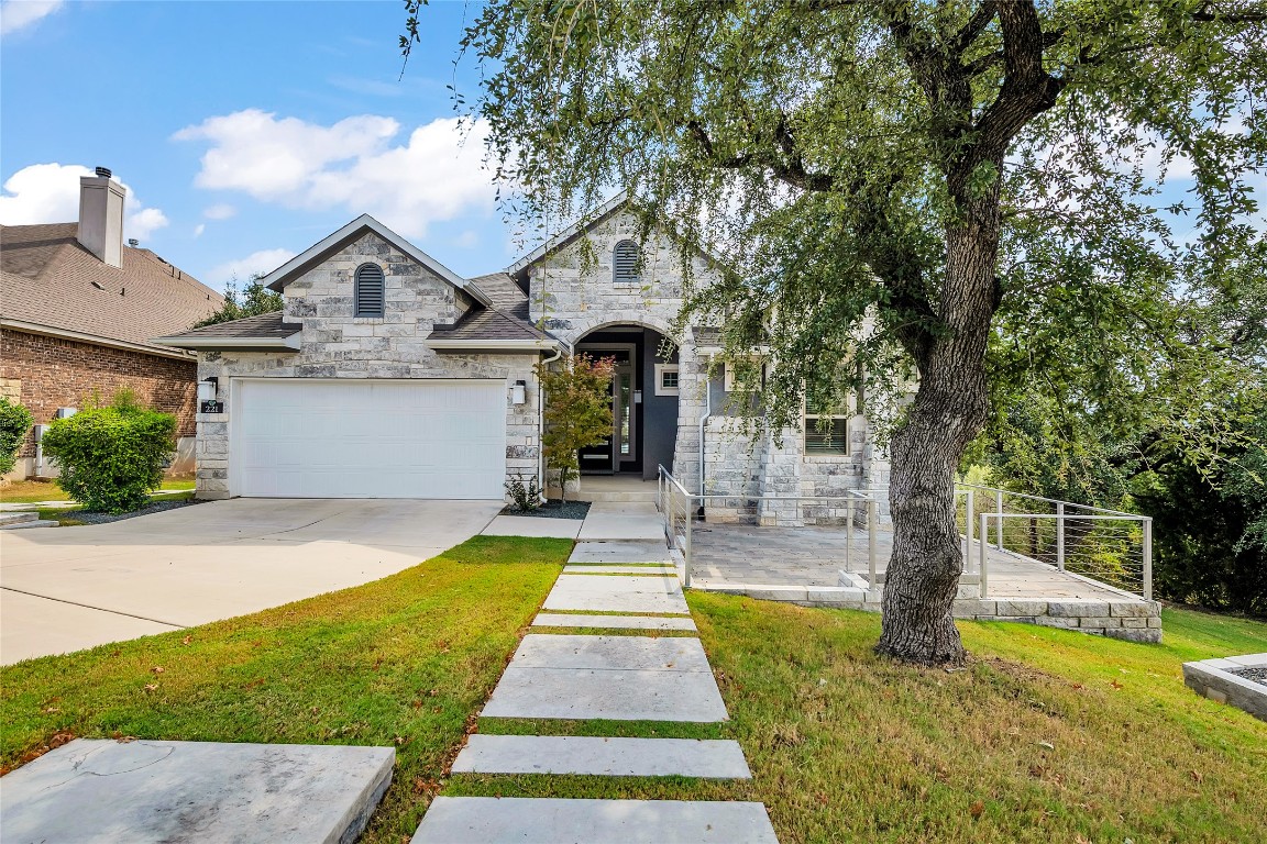 221 Cibolo Ridge Drive Georgetown, TX 78628 - Photo 5 of 27 a front view of a house with swimming pool