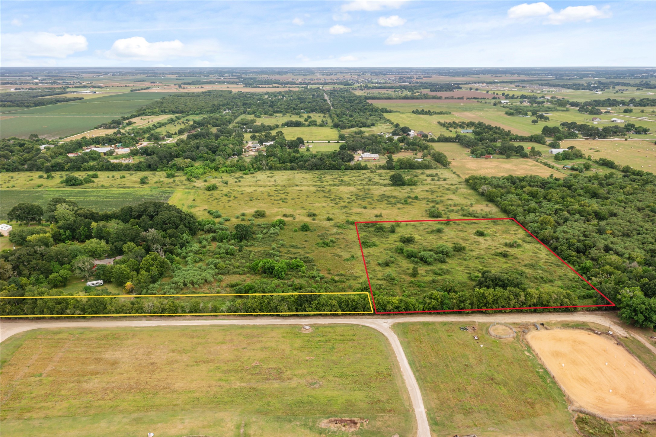 6423 Philip Evan Road Needville, TX 77461 - Photo 11 of 14 a view of an outdoor space and a lake view