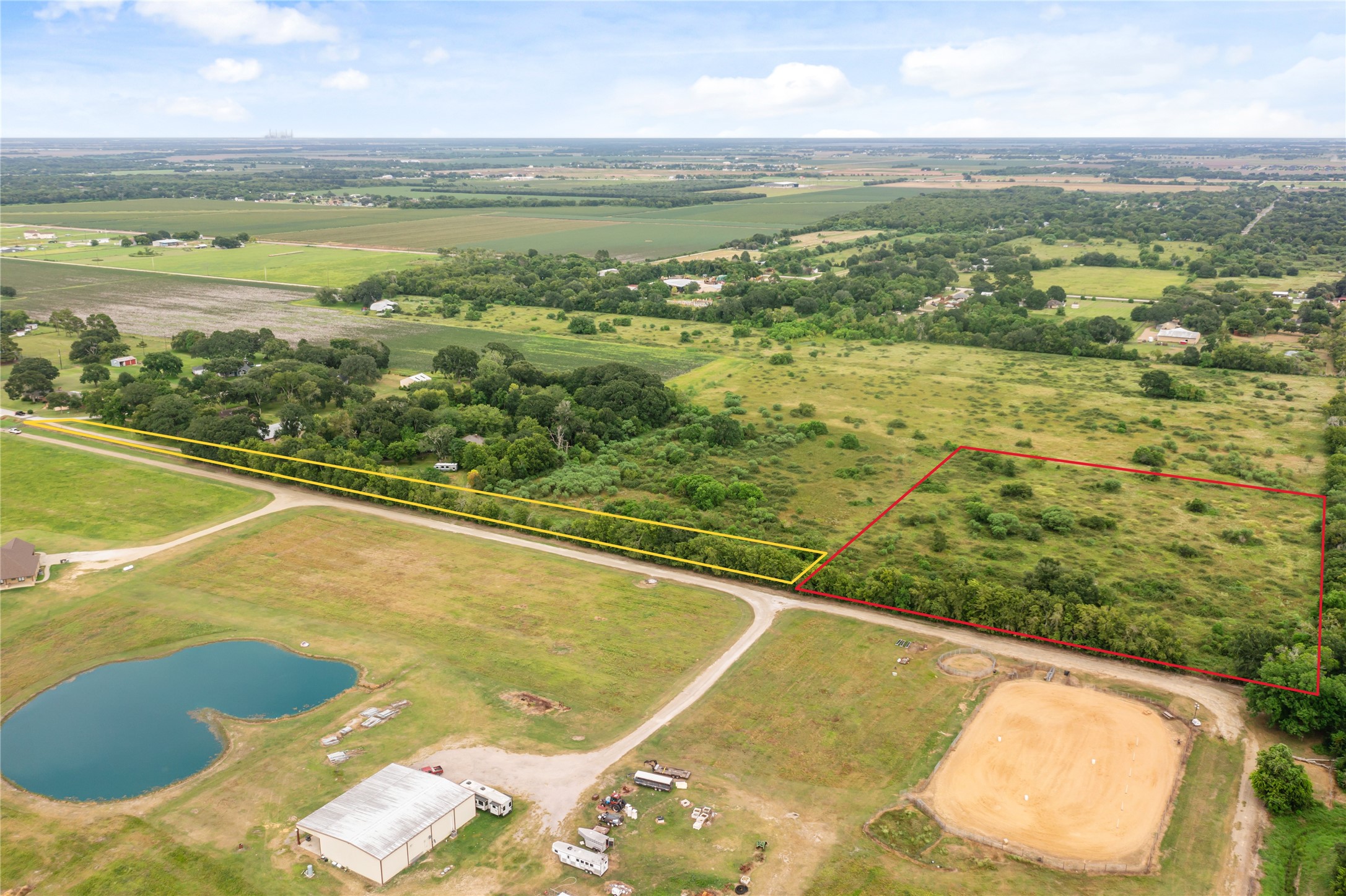 6423 Philip Evan Road Needville, TX 77461 - Photo 10 of 14 a view of an outdoor space and swimming pool