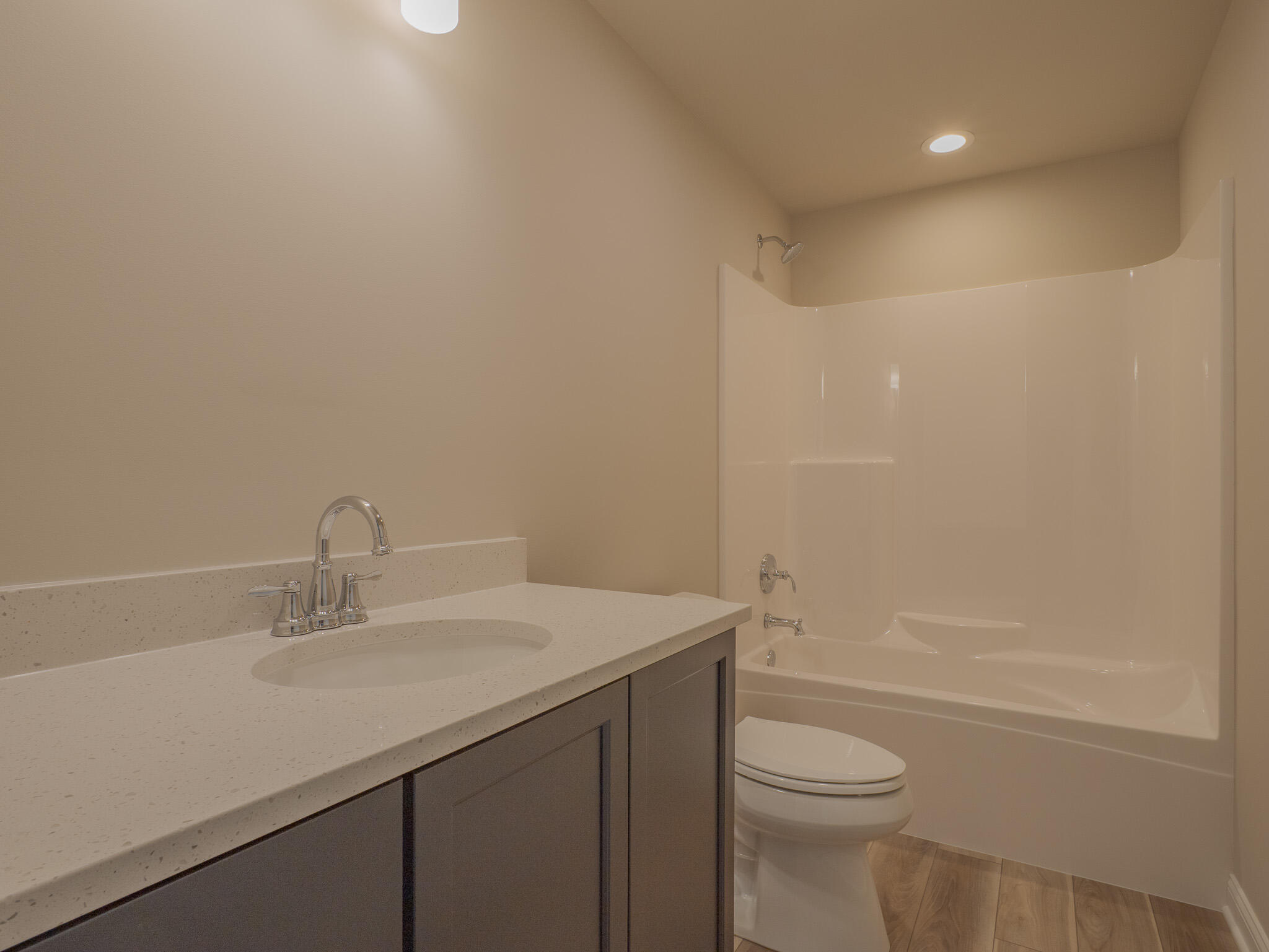 3106 Forestside Lane Valparaiso, IN 46385 - Photo 20 of 22 a bathroom with a sink a toilet and shower