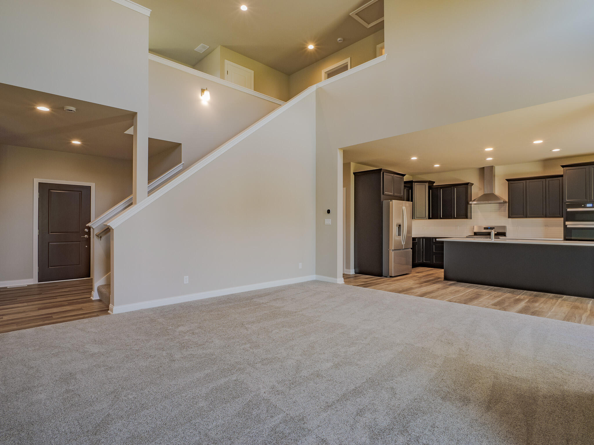 3106 Forestside Lane Valparaiso, IN 46385 - Photo 5 of 22 a view of an empty room with a kitchen