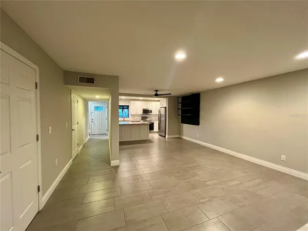 a view of a livingroom with a furniture