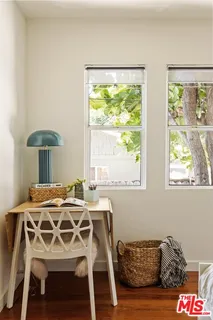 a utility room with a window dryer and washer
