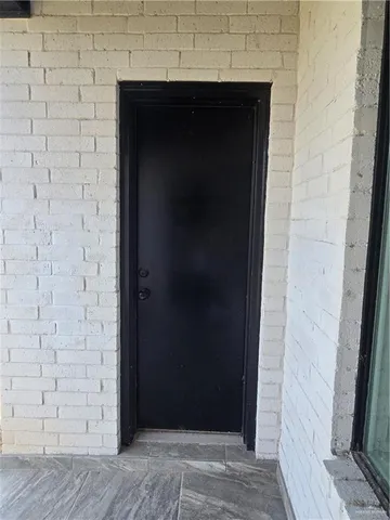 a door with a wooden door