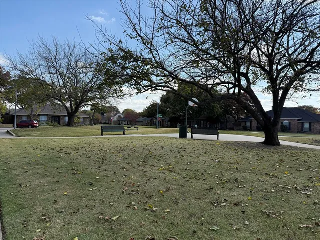 a view of outdoor space with trees