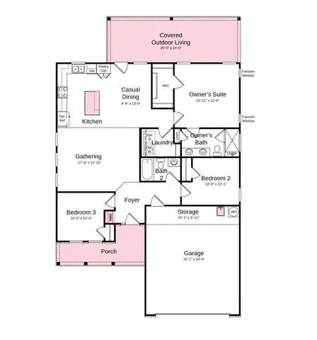 $434,990 | 479 Sunharvest Lane, Indian Trail, NC 28079