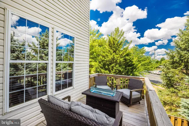 a outdoor living with furniture