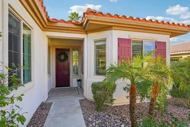 a view of front door