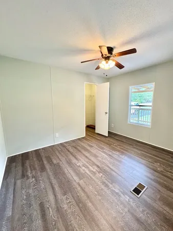 wooden floor in an empty room