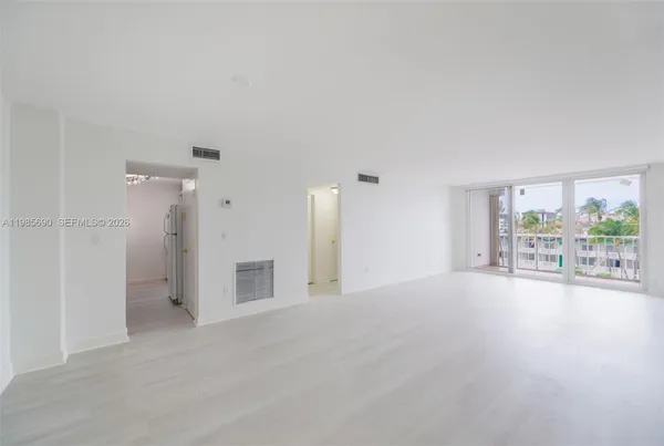 a view of empty room