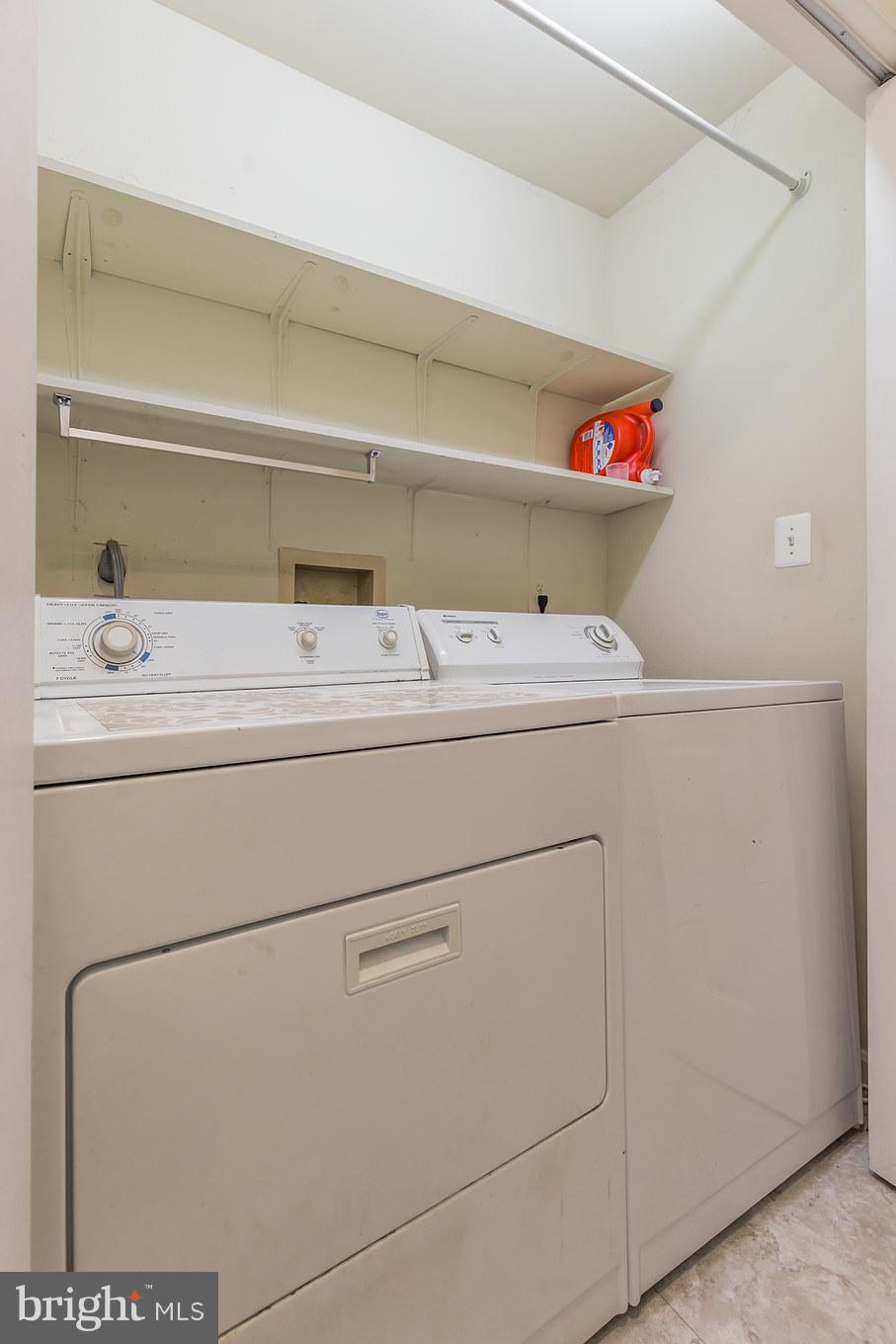 3142 Soper Road Huntingtown, MD 20639 - Photo 26 of 30 a utility room with dryer and washer