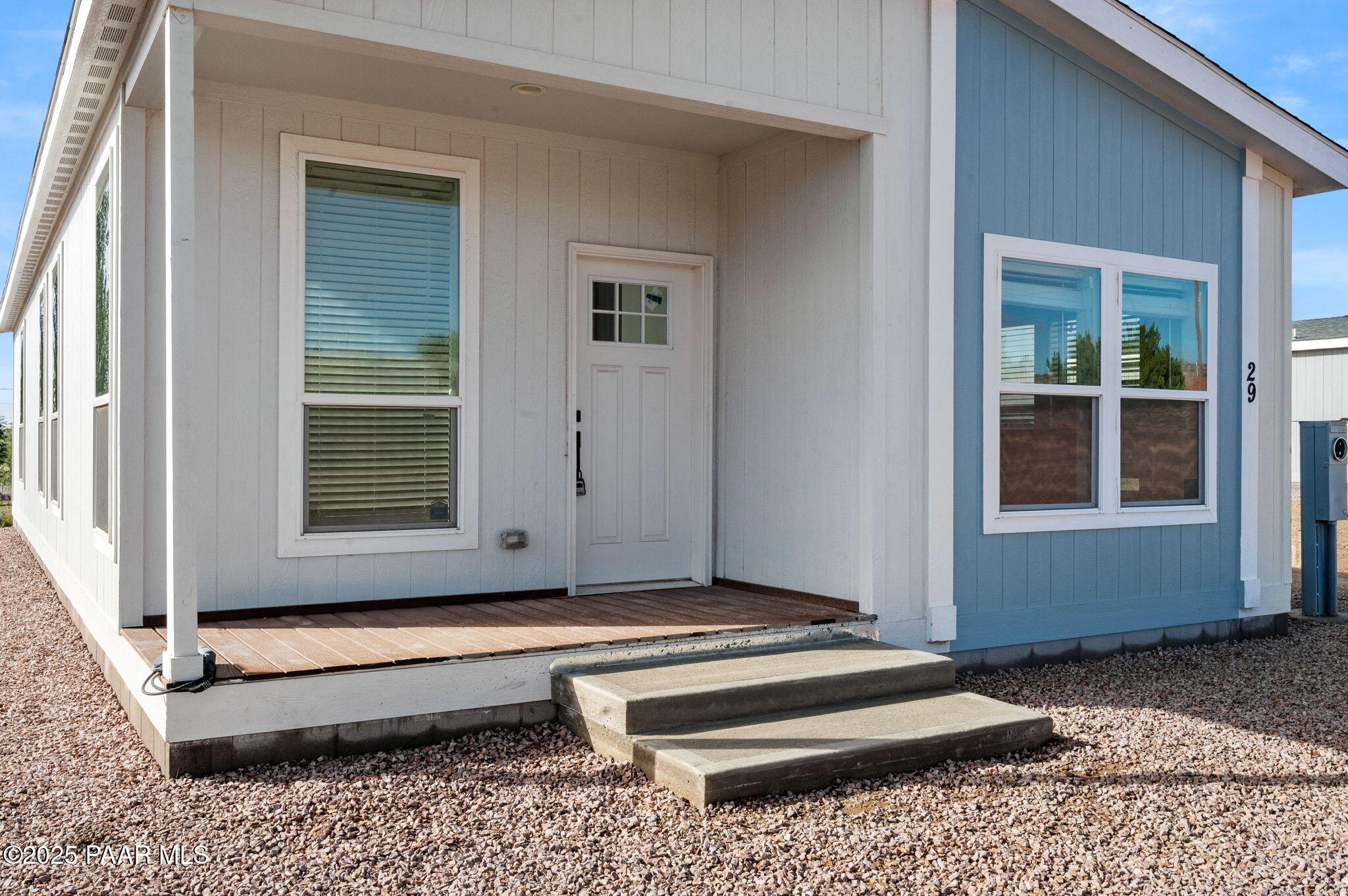29 East Abra Road Paulden, AZ 86334 - Photo 2 of 22 a front view of a house with stairs