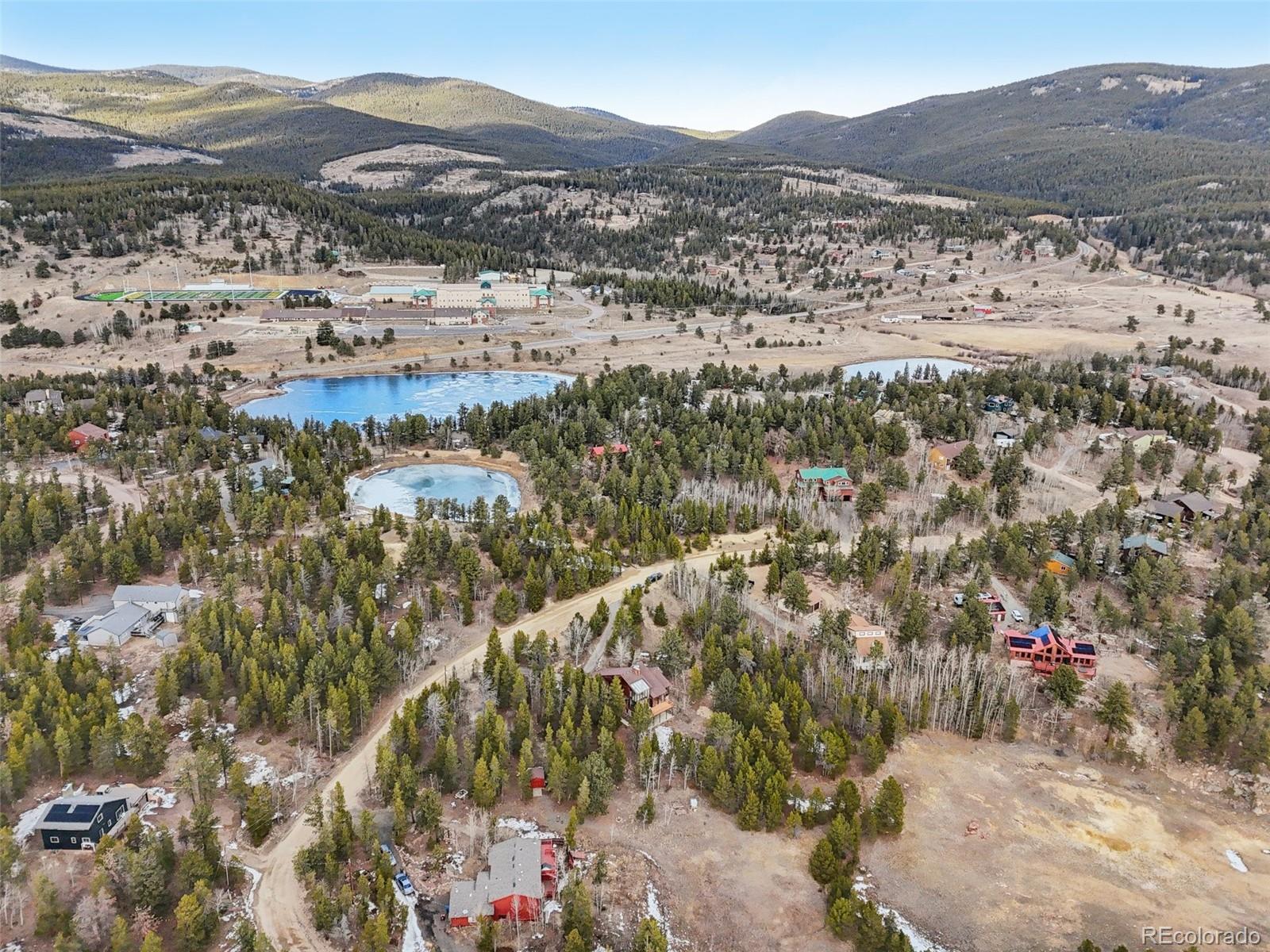 206 Pinon Circle Black Hawk, CO 80422 - Photo 48 of 50 a view of city and mountain