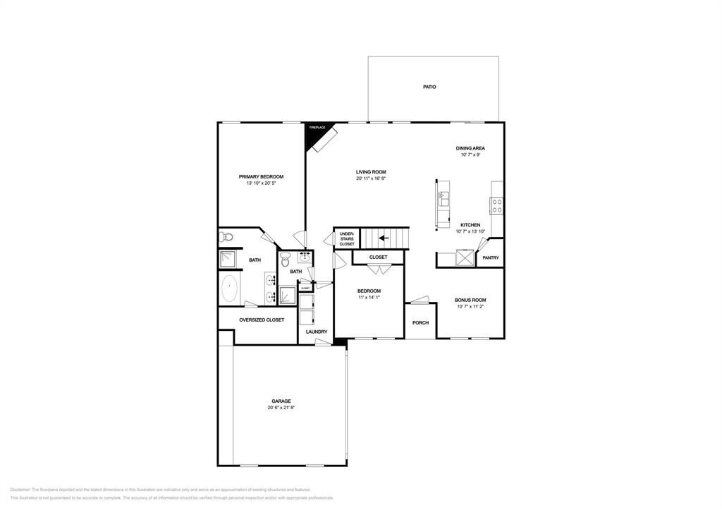216 Rambling Way Forney, TX 75126 - Photo 21 of 22 a picture of floor plan