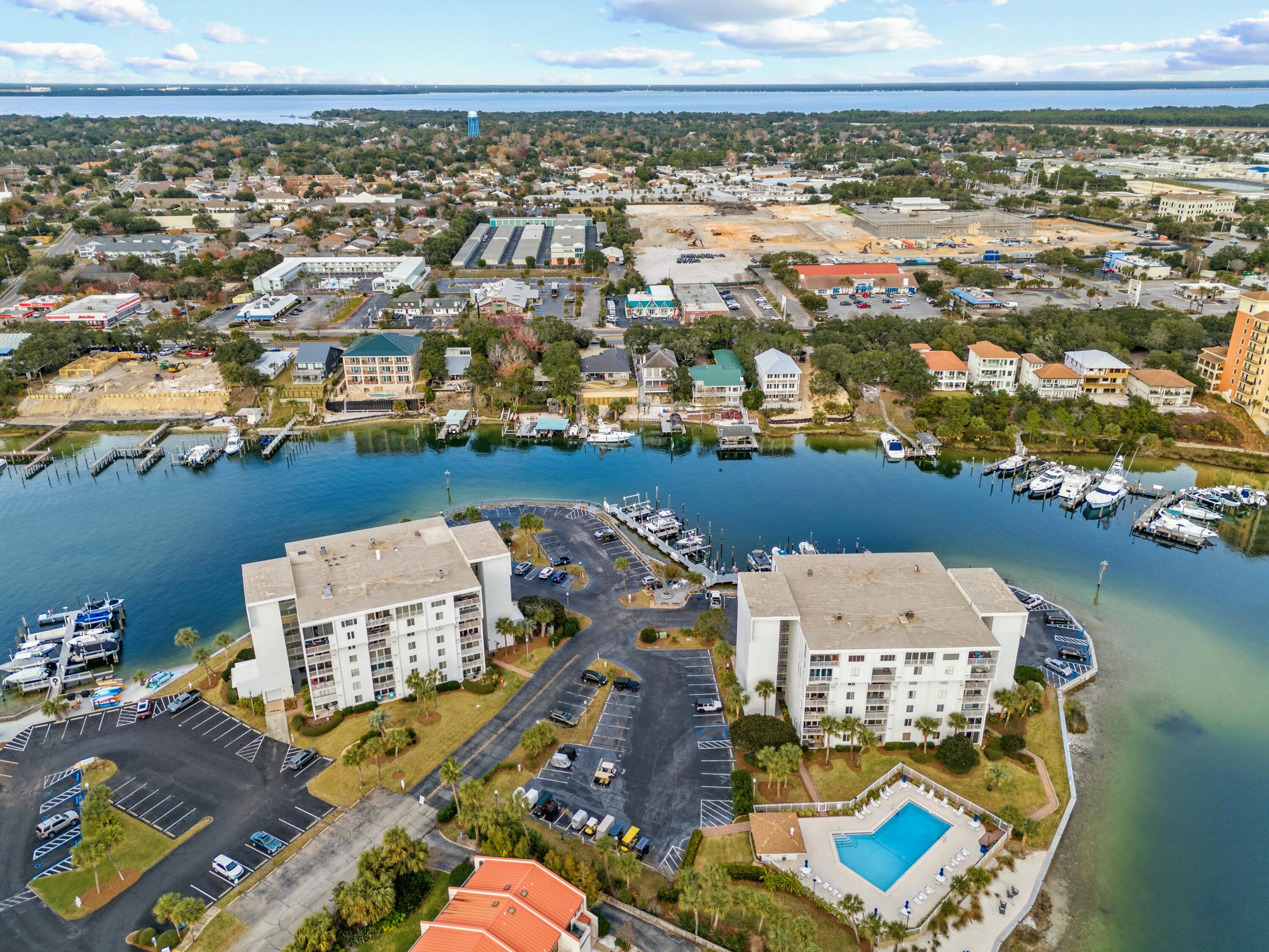30 Moreno Point Road, Unit 201C Destin, FL 32541 - Photo 48 of 52 an aerial view of a city