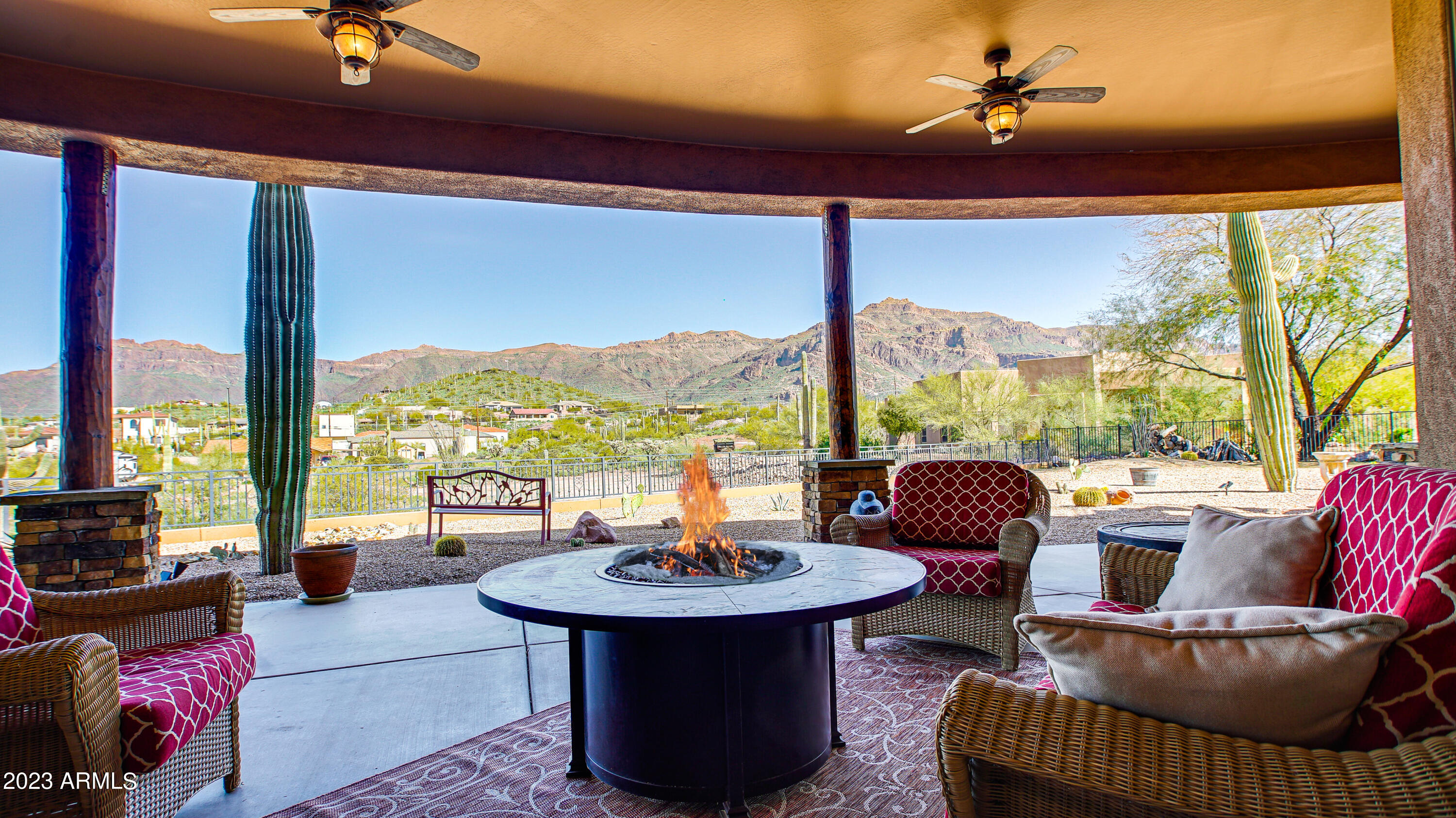 3926 South Falling Star Road Gold Canyon, AZ 85118 - Photo 29 of 45 Large Rear Patio