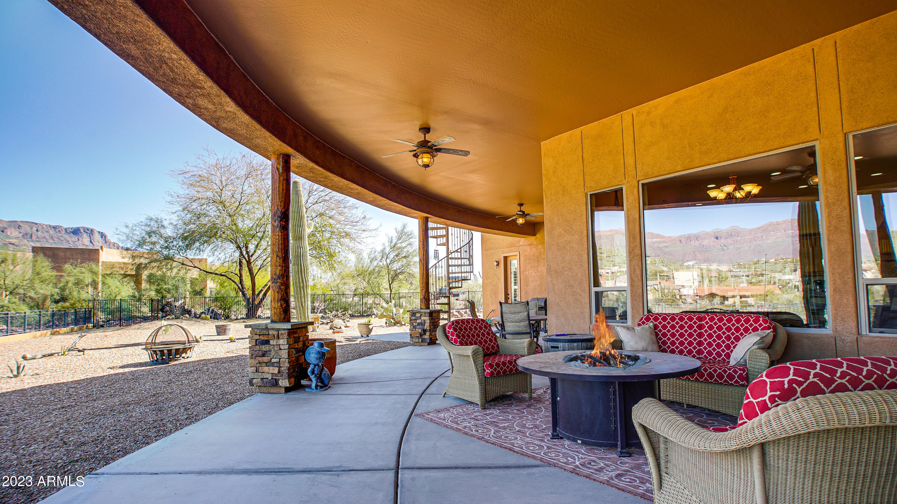 3926 South Falling Star Road Gold Canyon, AZ 85118 - Photo 30 of 45 Extended Large Patio