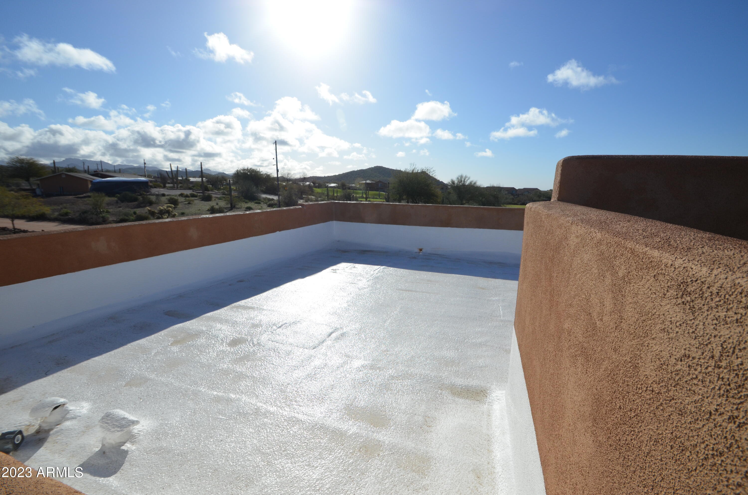 3926 South Falling Star Road Gold Canyon, AZ 85118 - Photo 36 of 45 New coated elastomeric coated roof