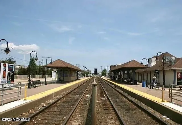 a view of a train station