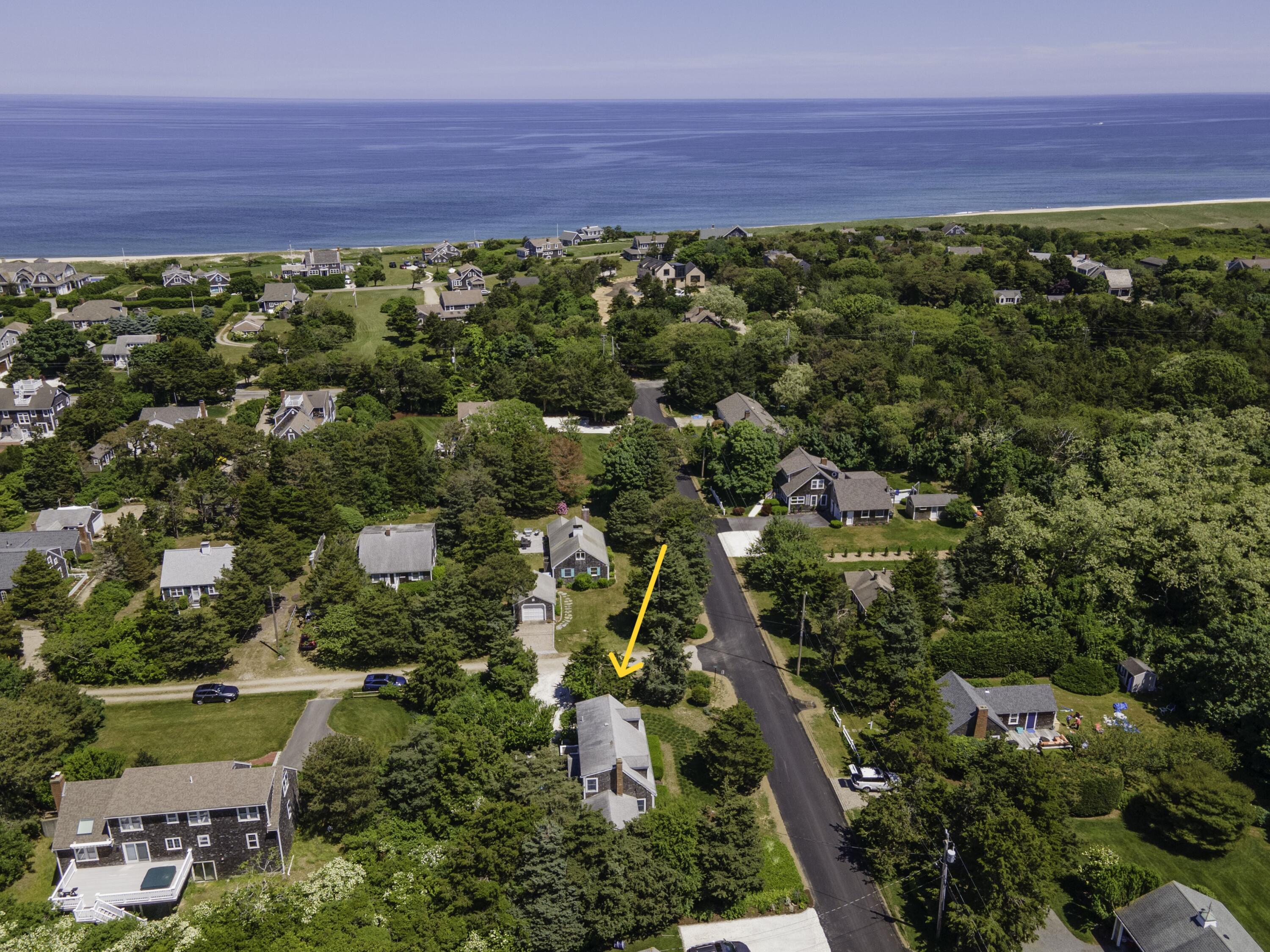 15 Doane Way Orleans, MA 02653 - Photo 2 of 54 an aerial view of a garden with houses