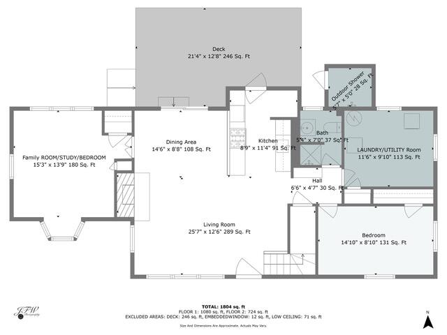 15 Doane Way Orleans, MA 02653 - Photo 52 of 54 a picture of a floor plan