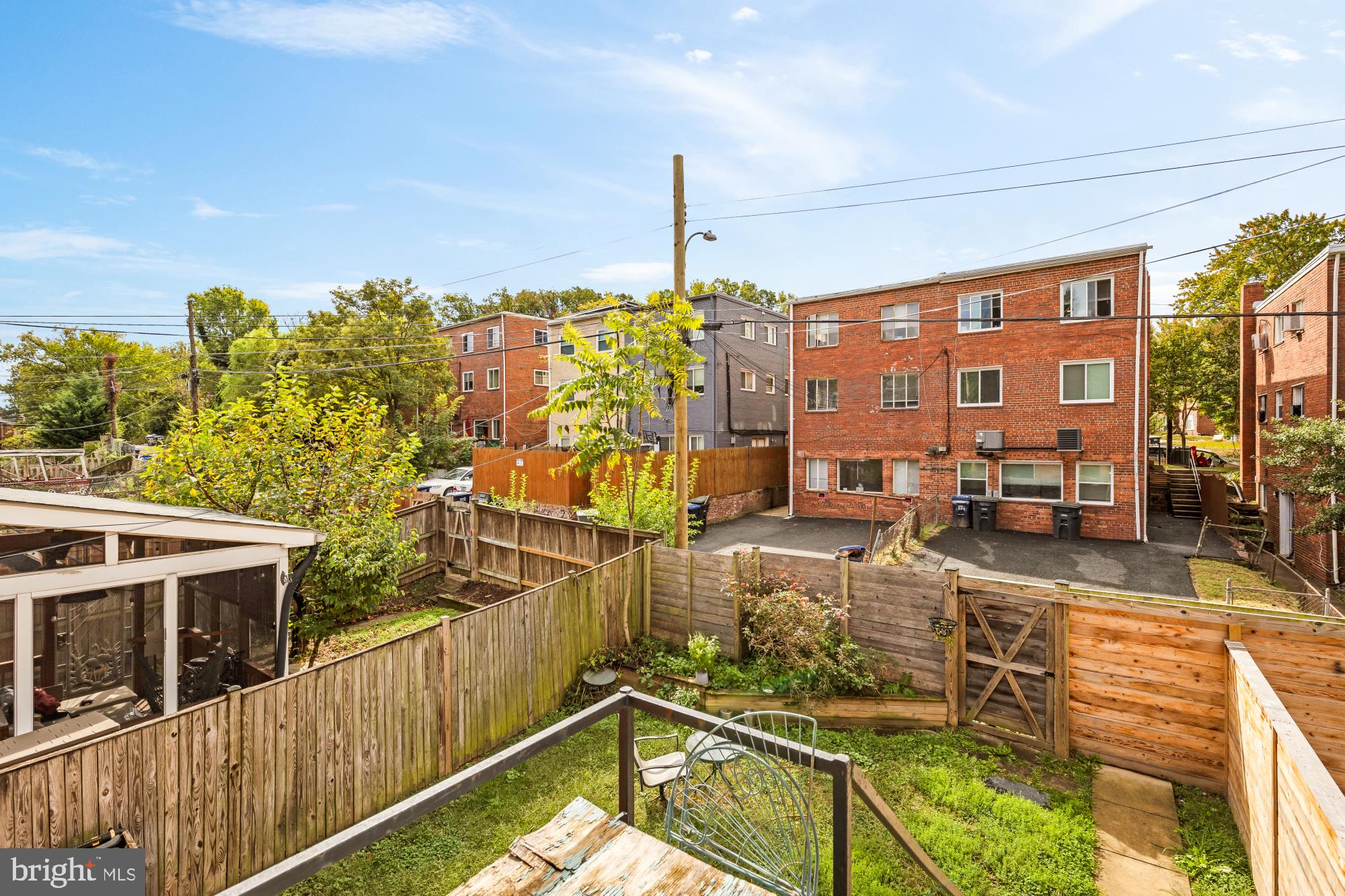 215 Hawaii Avenue Northeast Washington, DC 20011 - Photo 43 of 45 a view of a balcony with chairs