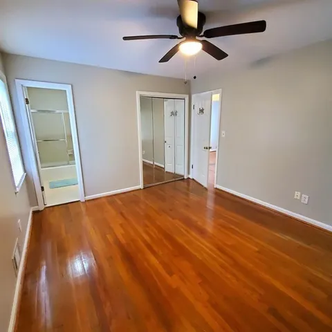 wooden floor in an empty room