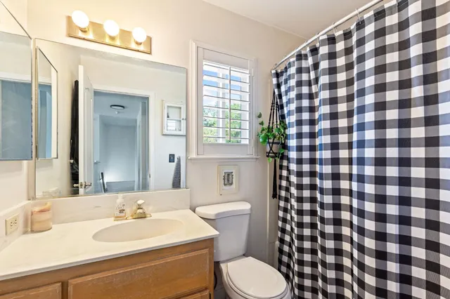 a view of a floor to ceiling window and a tree