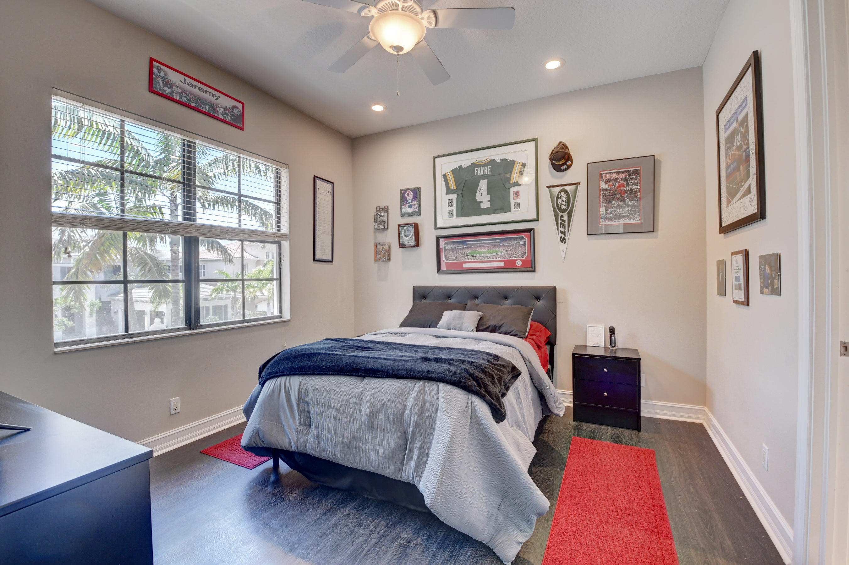 17798 Cadena Drive Boca Raton, FL 33496 - Photo 25 of 49 a bedroom with a bed and a large window