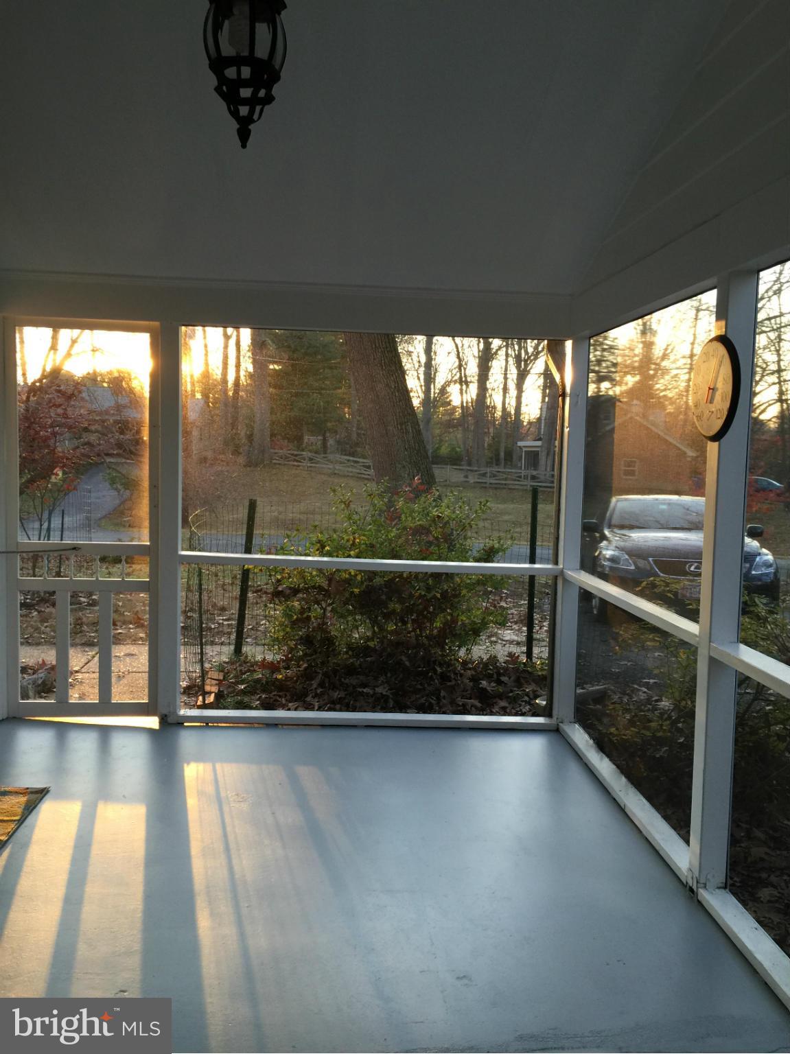 13601 Wendover Road Silver Spring, MD 20904 - Photo 28 of 30 Screened porch--enjoy your view