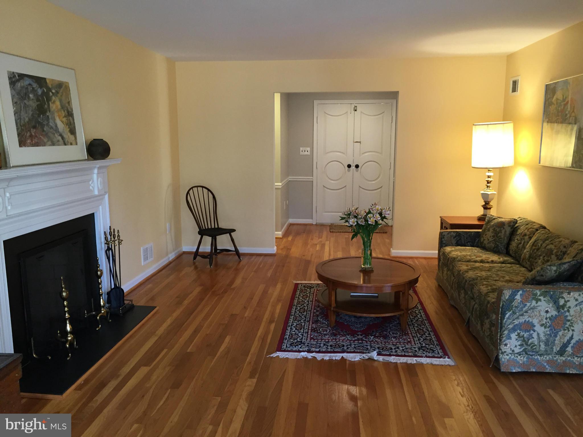 13601 Wendover Road Silver Spring, MD 20904 - Photo 10 of 30 Enormous Living Room with gorgeous hardwood floors