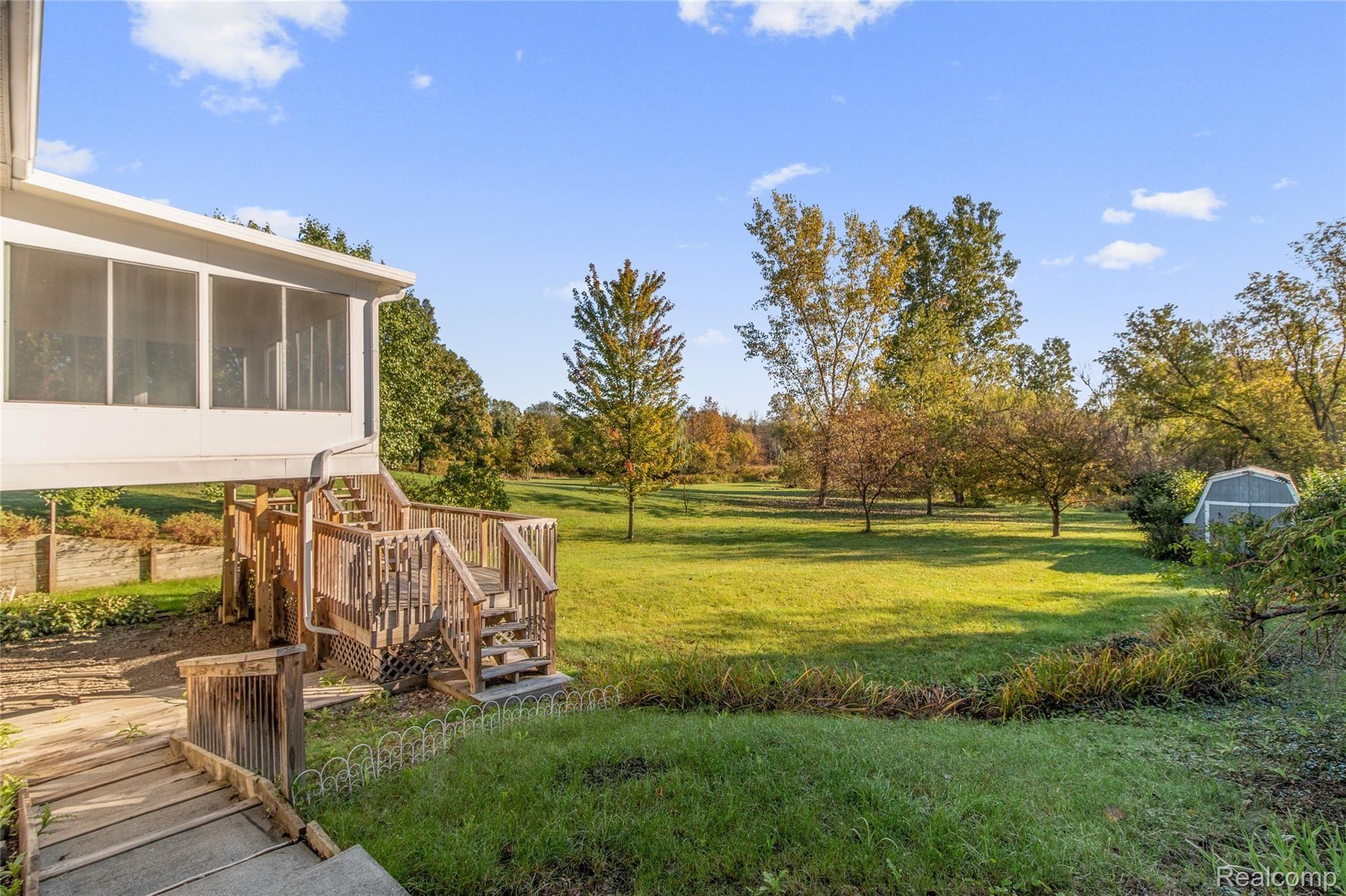 11371 Odell Road Linden, MI 48451 - Photo 36 of 40 Backyard