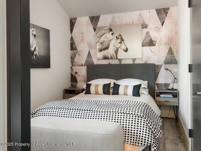 26 Bunker Loop Aspen, CO 81612 - Photo 20 of 23 a view of a bedroom with a white walls