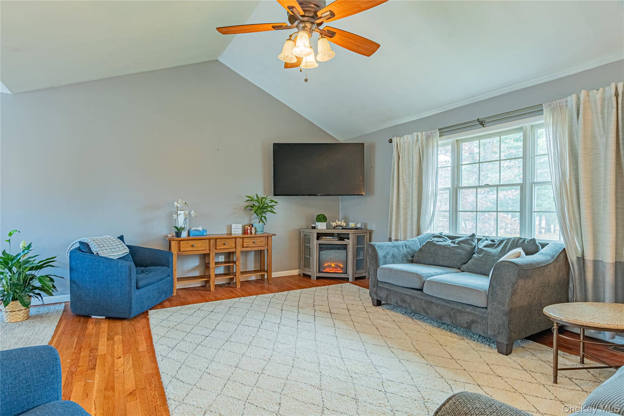 105 Oak Ridge Road Hopewell Junction, NY 12533 - Photo 9 of 32 a living room with furniture and a flat screen tv