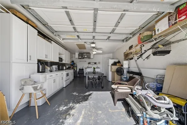 a view of a storage & utility room