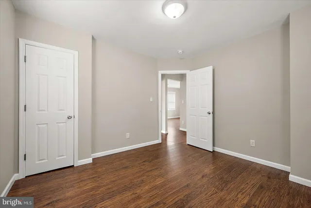 wooden floor in an empty room