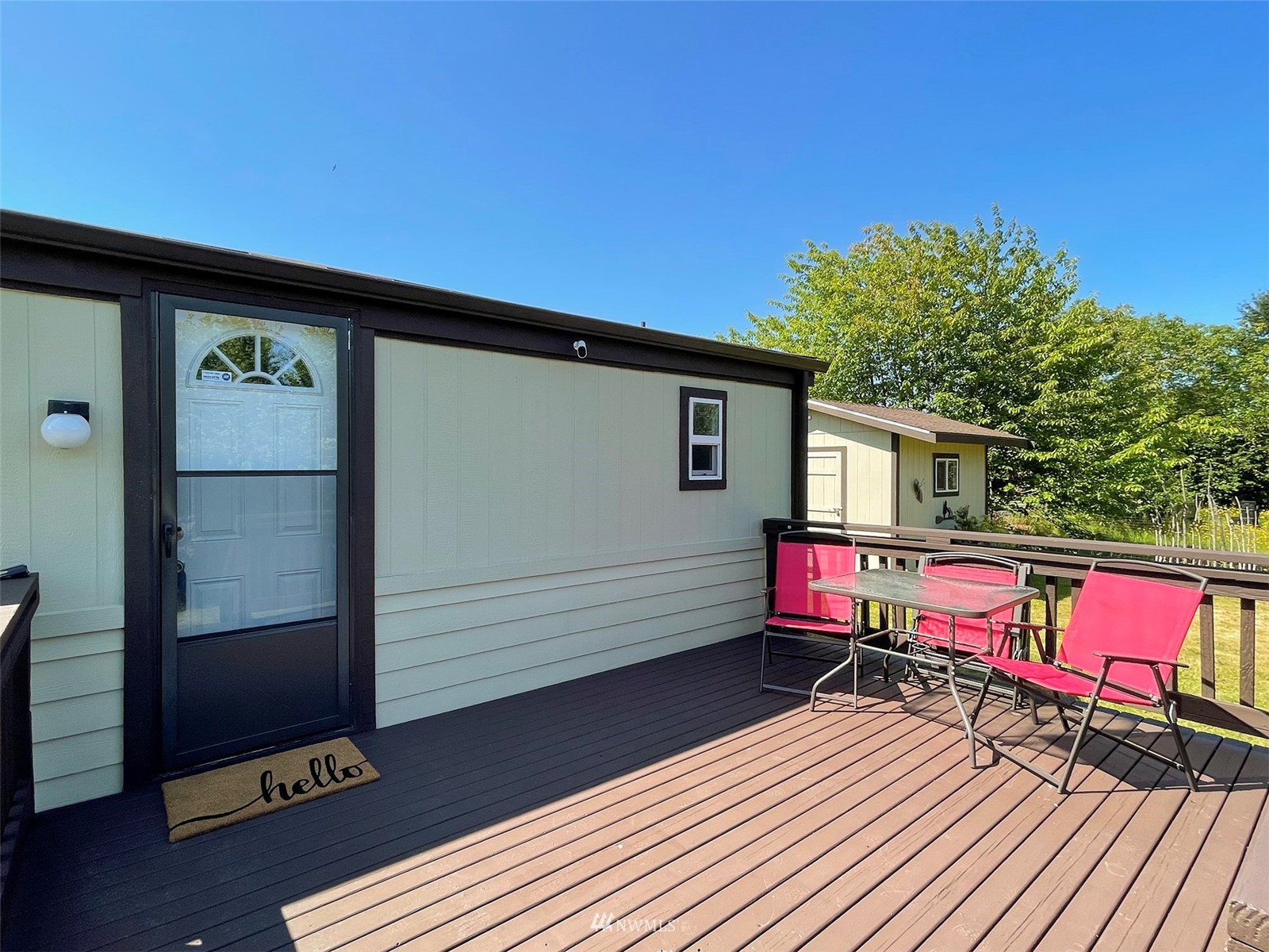 141 Streit Road Sequim, WA 98382 - Photo 8 of 40 a house view with a backyard space