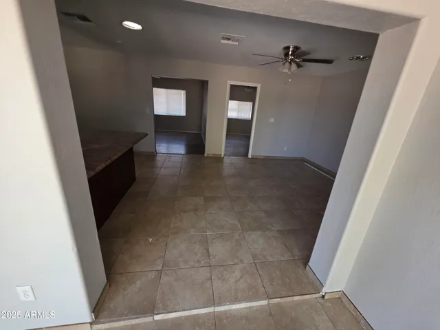 a view of empty room