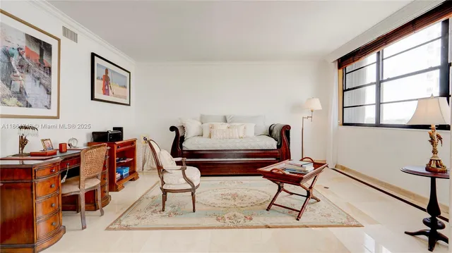 a view of a large window