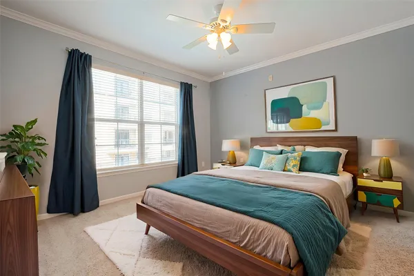 a view of a small space