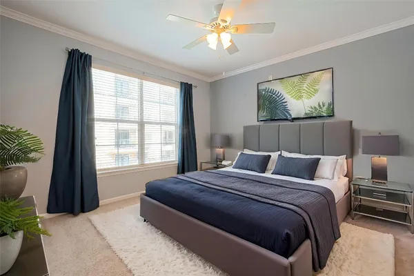 a kitchen with granite countertop stainless steel appliances and cabinets