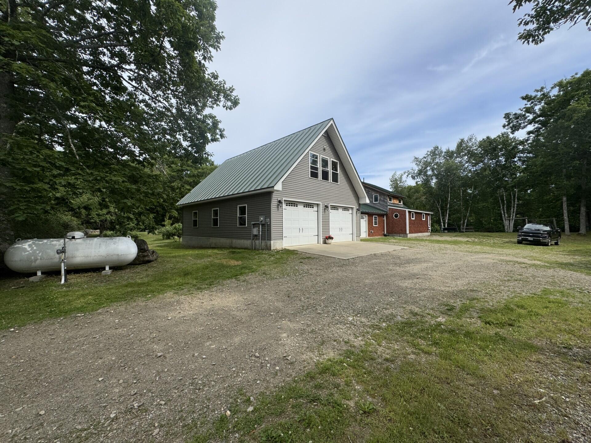 71 Garland Road Dixmont, ME 04932 - Photo 2 of 23 From driveway