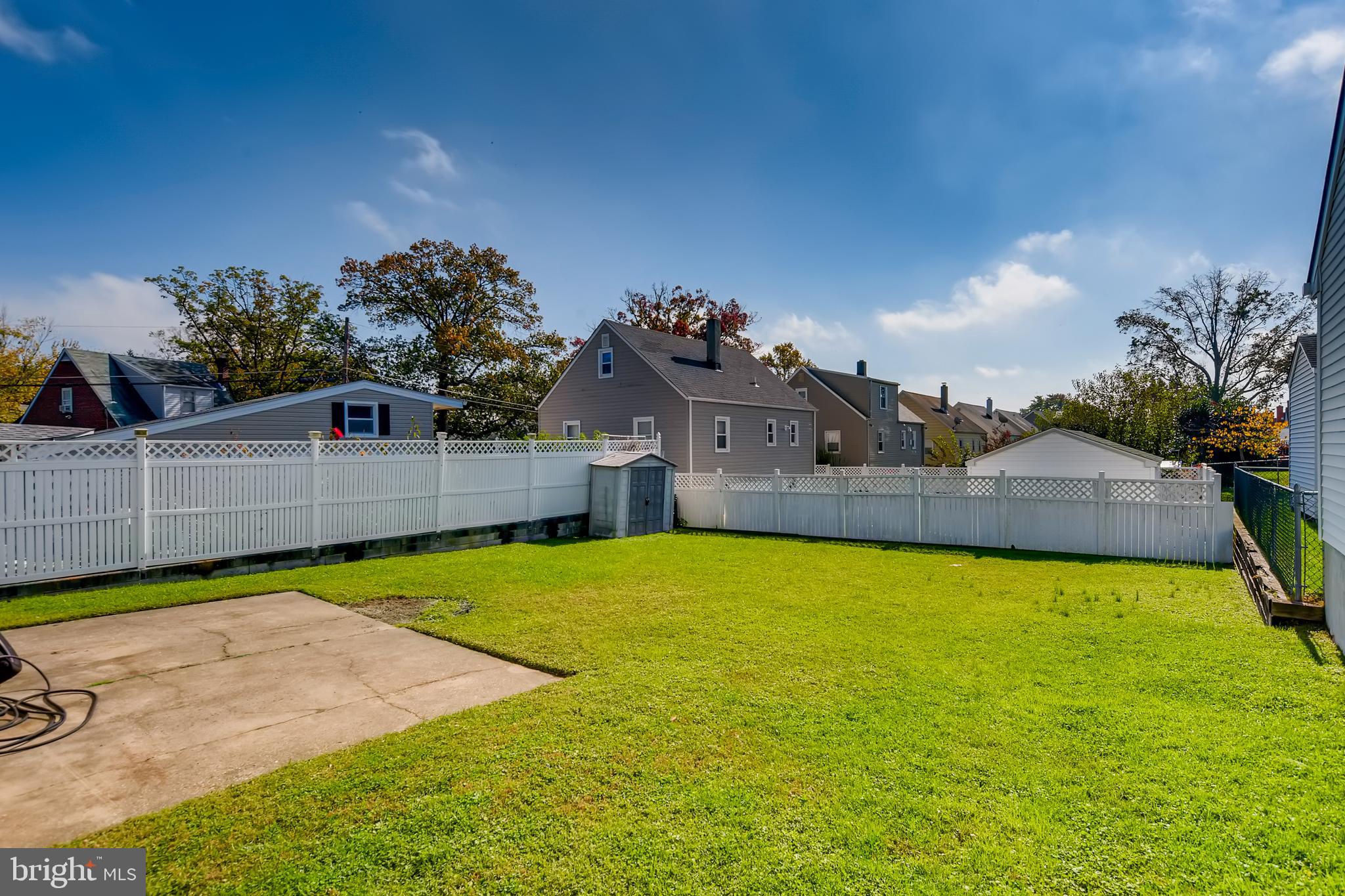 8006 Highpoint Road Baltimore, MD 21234 - Photo 28 of 34 Fenced yard- Your "AT-HOME" get-a-way