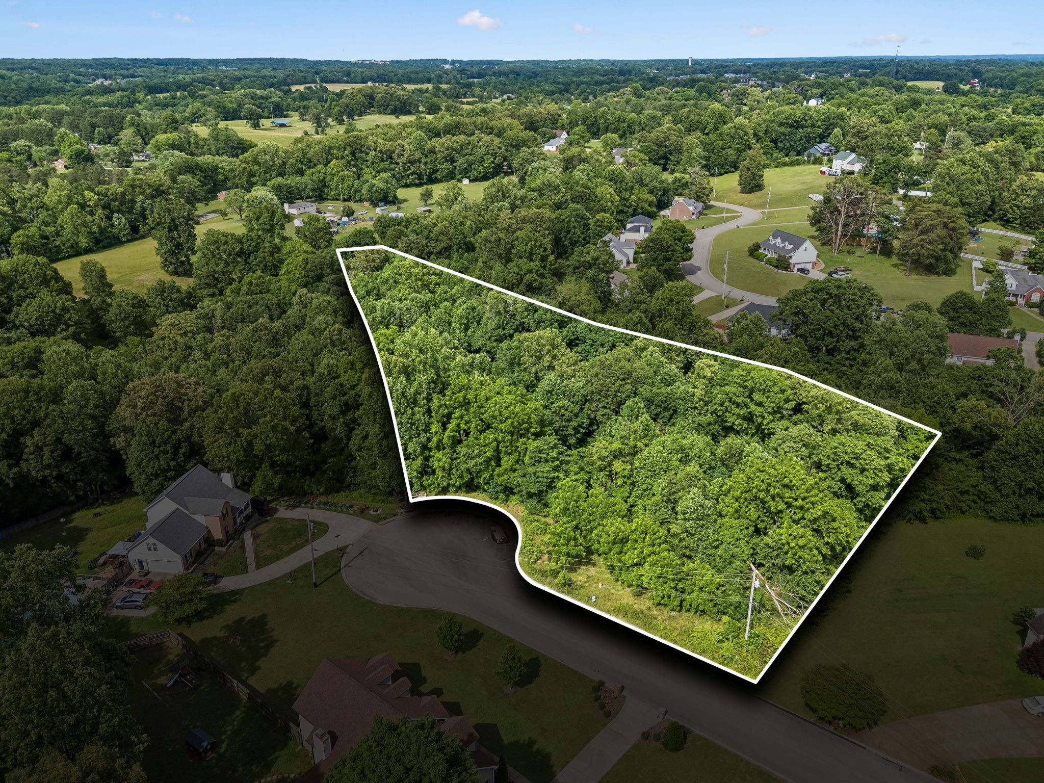 15 Rustling Oaks Court Pleasant View, TN 37146 - Photo 48 of 50 an aerial view of mountain